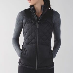 lululemon down for a run vest